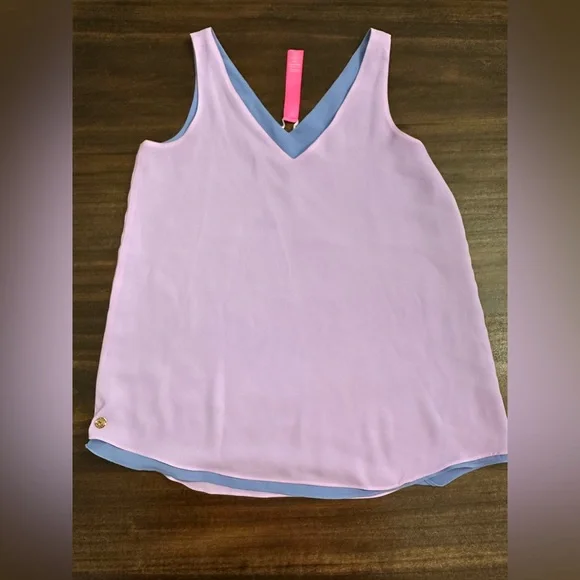 Lilly Pulitzer Tops Lilly Pulitzer Florin Sleeveless V-Neck Top - Picture 1 of 7